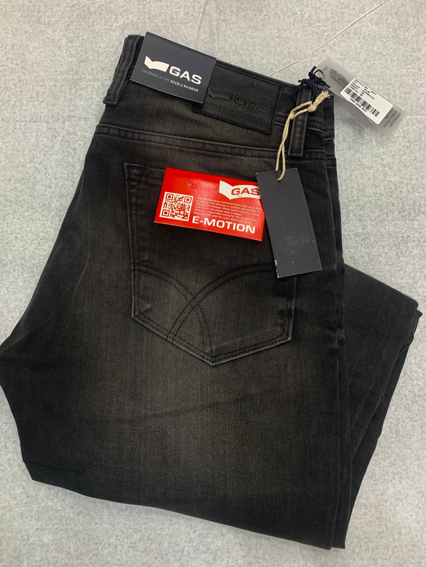 SAG Black Colour With Premium Quality Slim Fit Jeans 3637