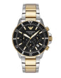 Mra Sliver Gold Chain Black Gold Dial Premium Quality Men’s Watch 990135