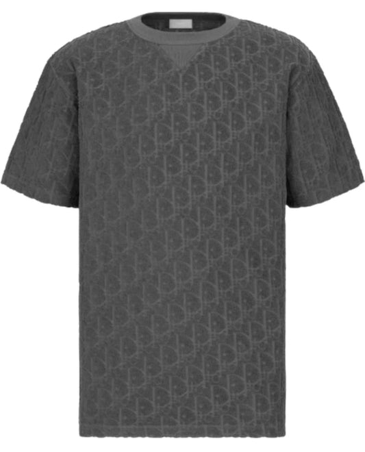 OID Black Colour With OID Print Premium Quality Heavy Cotton Fabric Tshirt 58000