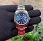 LOR ROL Blue Dial Silver Chain Automatic Men’s Watch 990624