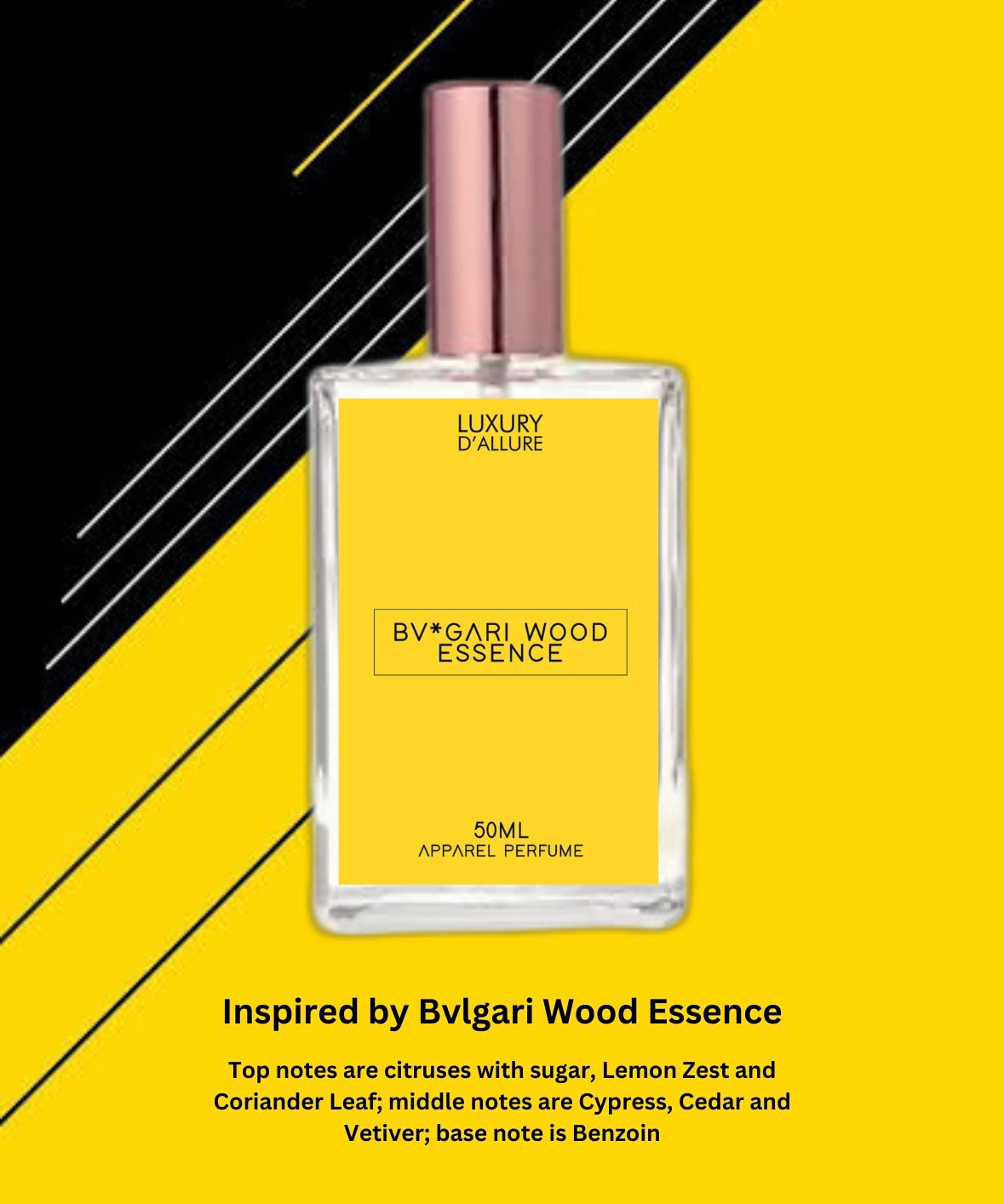 BVLG Wood LDA Apparel Perfume EDP 50ml