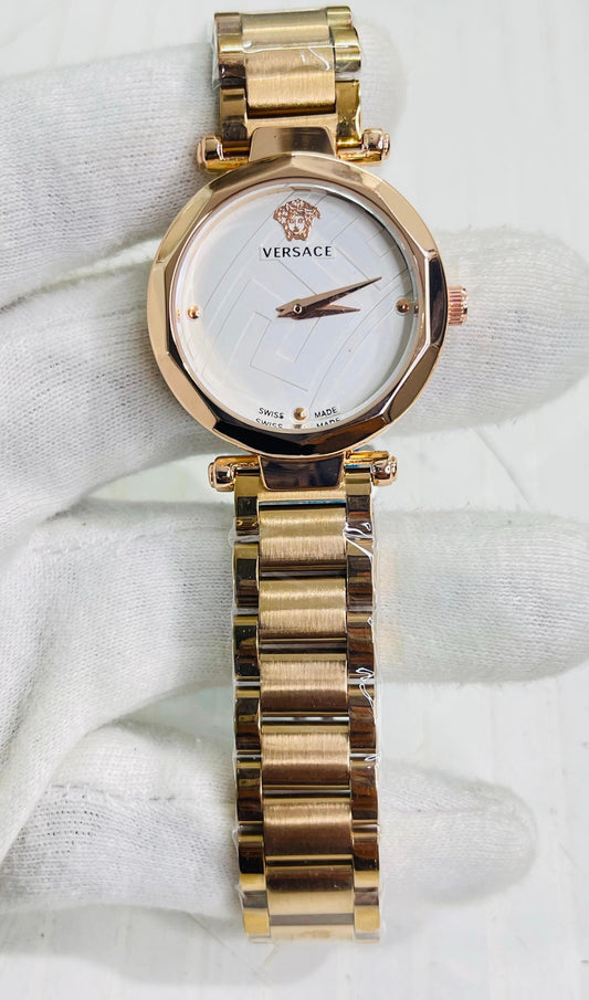 Rev Copper Chain White Dial Ladies Watch 400144