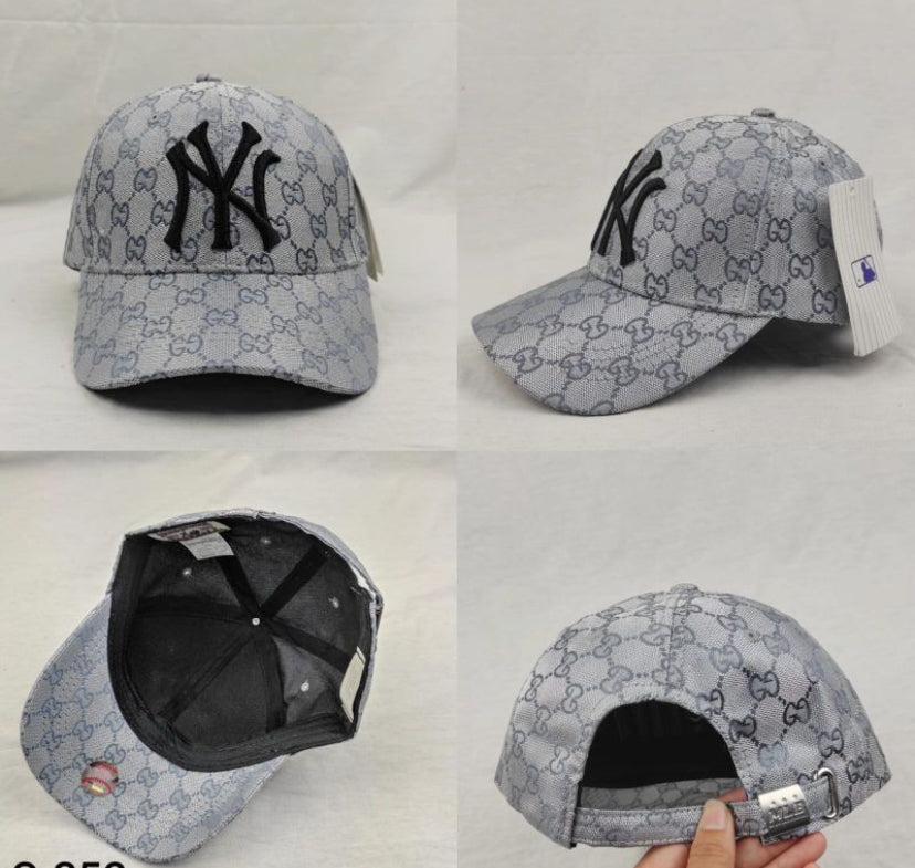 CUG YN Grey Cap Black Embroidery 300173