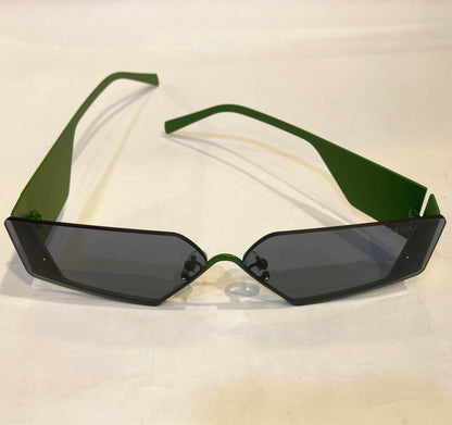 ARP Green Frame Black Shade Sunglass