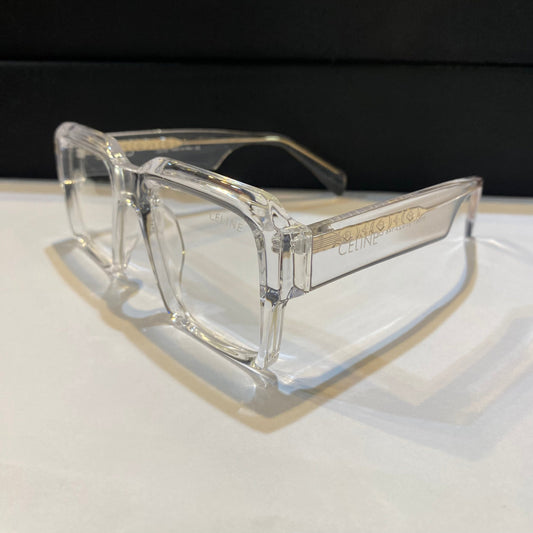 Lec Transparent Frame Transparent Shade Unisex Sunglass 97001 51 23 148 C8