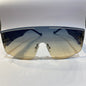 OID Frameless Trancy Multi Shade Blue Stick Unisex Sunglasses 21038 53 19 138