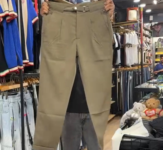 J.Jn Brown Colour Imported Korean Trouser J060