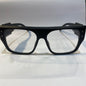 LAB Matte Black Frame Trancy Shade Unisex Sunglasses 98190 C12 54 22 141