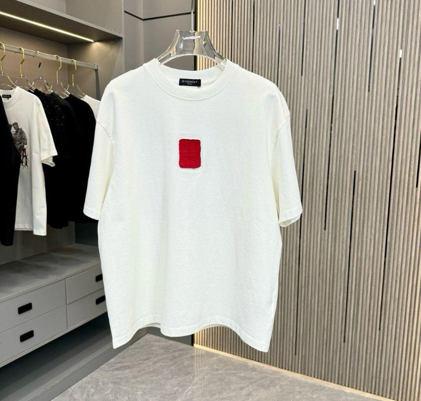 VIG Tshirt White Colour Back Embroidered D1111