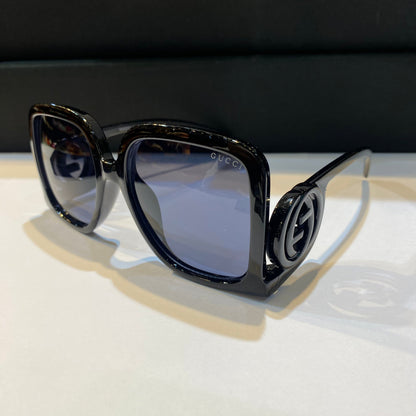 Cug Black Frame Black Shade Sunglass 98047 58 17 142