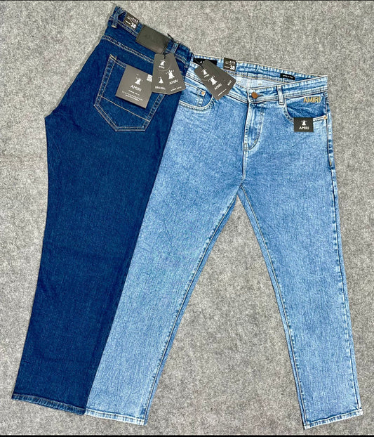 IMA Jeans Blue Colour Regular Fit 8378