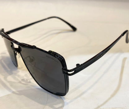 May yam black Frame black Shade Sunglass 2411 55 17-141