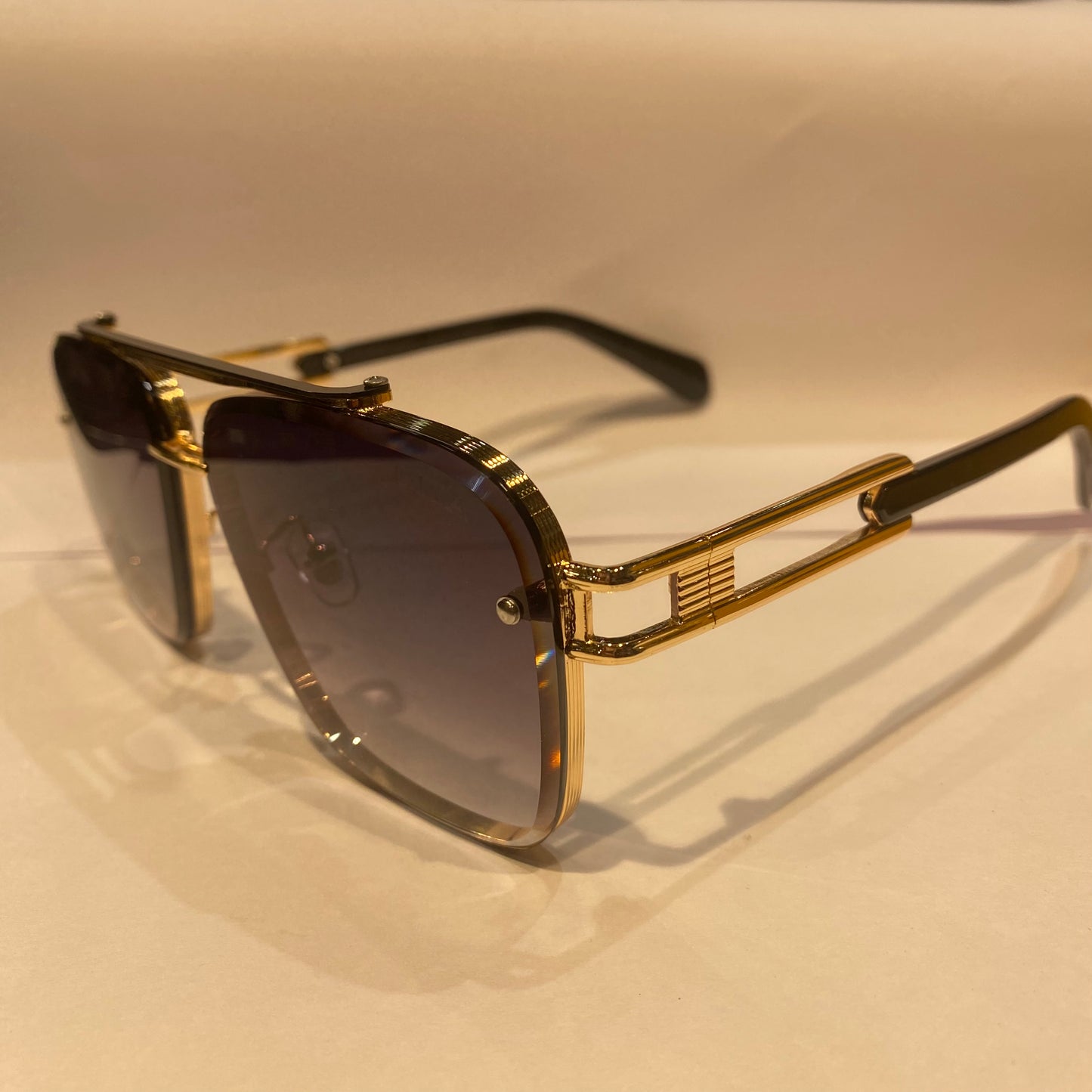 TID Copper Black Frame Black Shade Unisex Sunglasses 5G129 50 20 150
