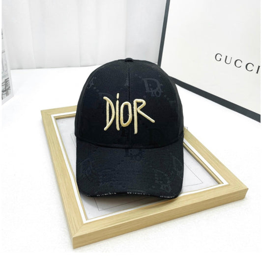 OID Black Cap Gold Embroidery 987338