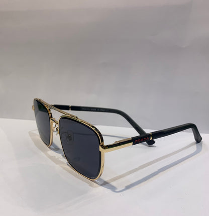 ARP Copper Yellow Frame Blue Shade Unisex Sunglass 22305 62 13 142
