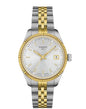 TIS SIT White Dial Double Tone Date Working Men’s Watch 990618