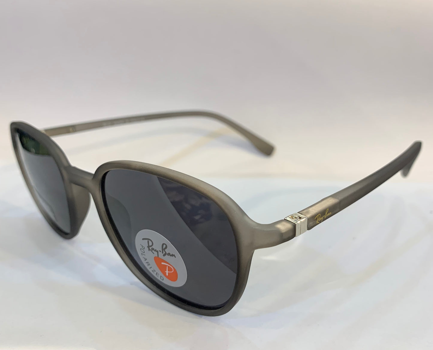YAR Grey Matte Frame Black Shade Unisex Premium Quality Sunglass RB4342 51 21-134