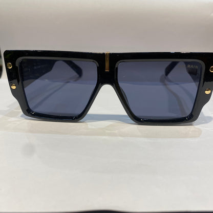 LAB Black Frame Black Shade Unisex Sunglasses 6083 56 14 140 C1