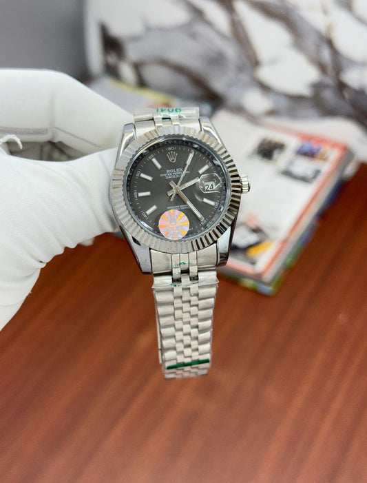 Lor Sliver Chain Gray Dial Japanese Machinery Automatic Men's Watch 988403