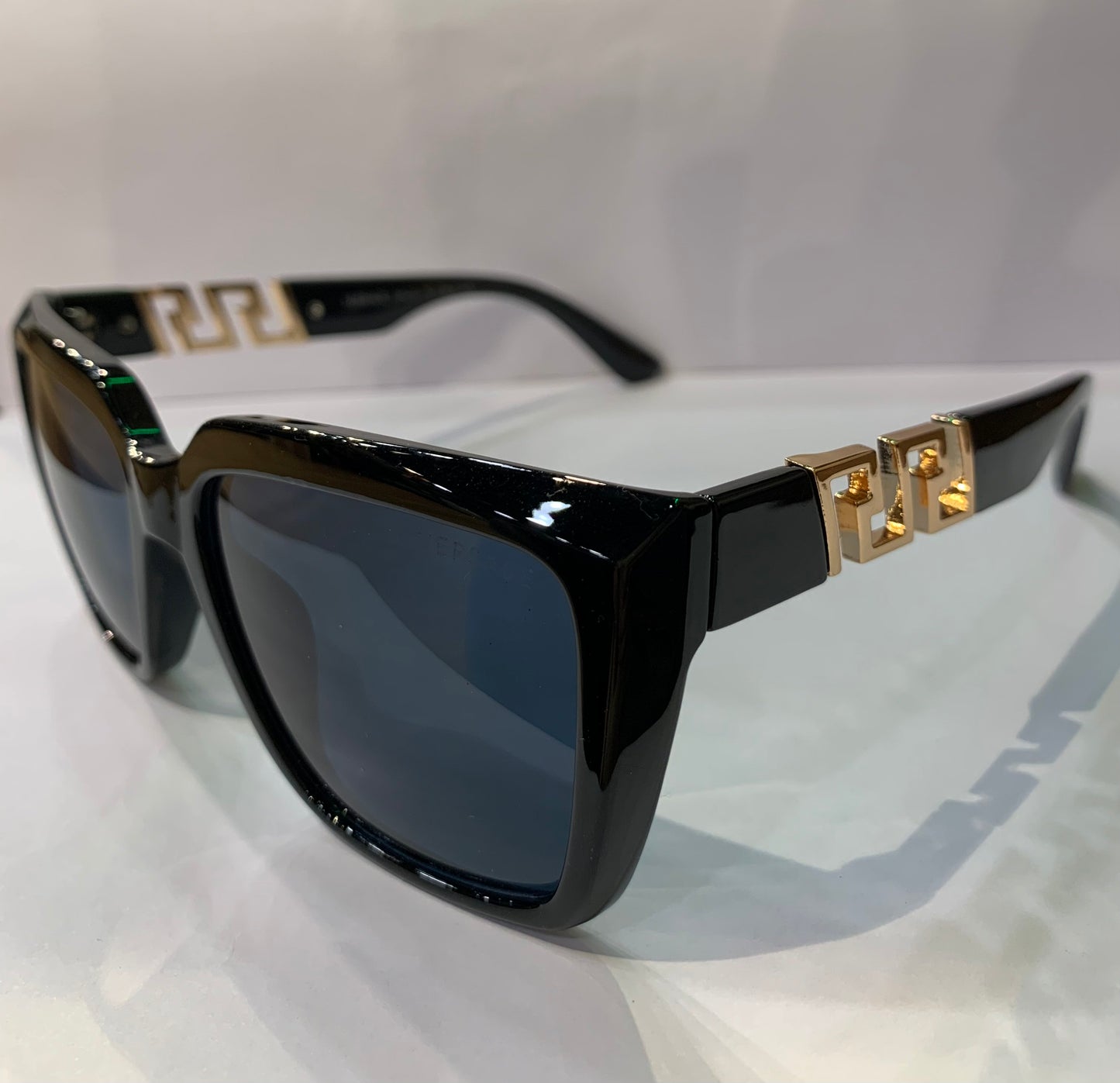 REV Black Frame Black Shade Premium Quality Unisex Sunglass 3385 C3 54 19-143
