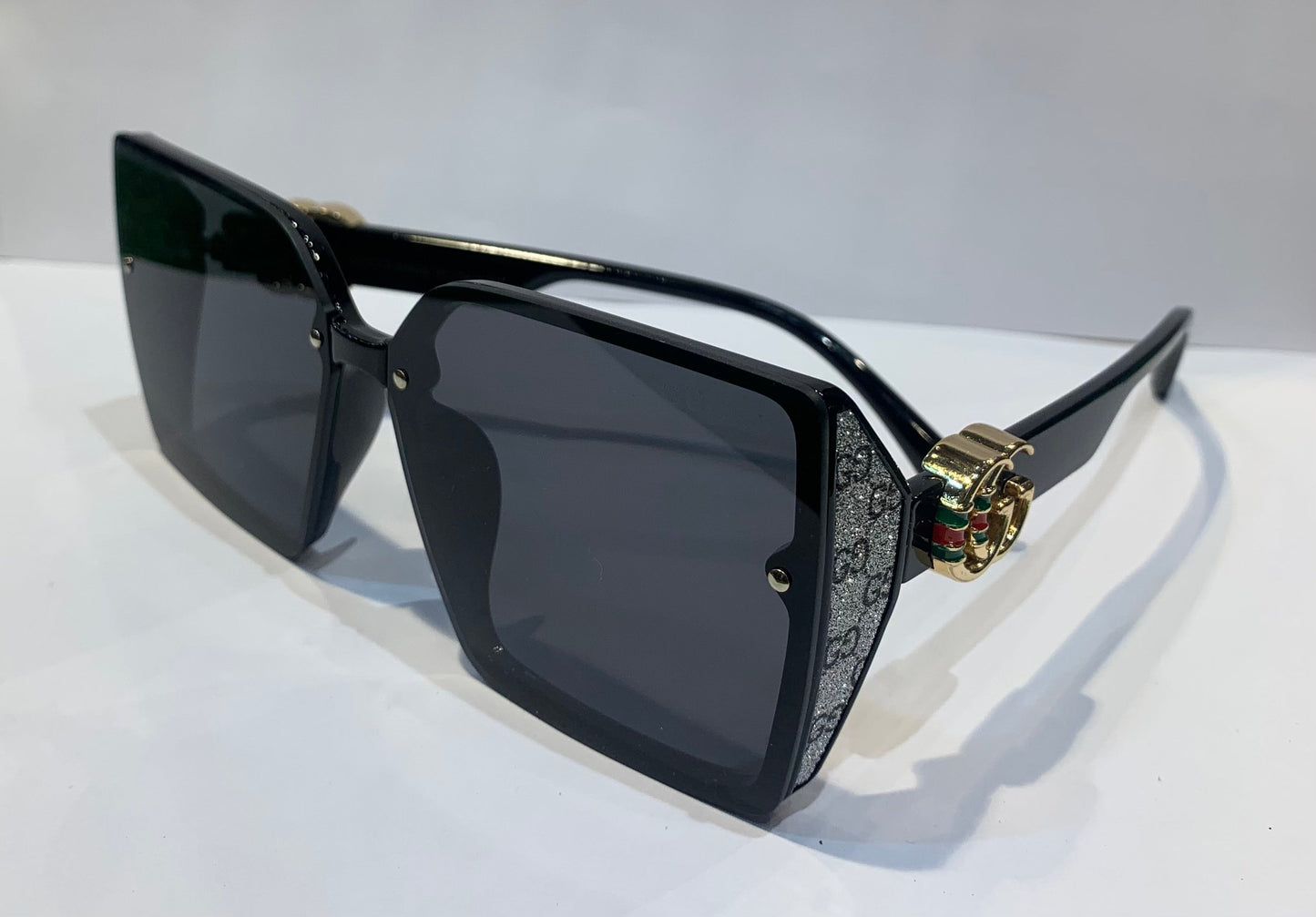 CUG Black Frame Black Shade Unisex Sunglass 2631 57 18 139