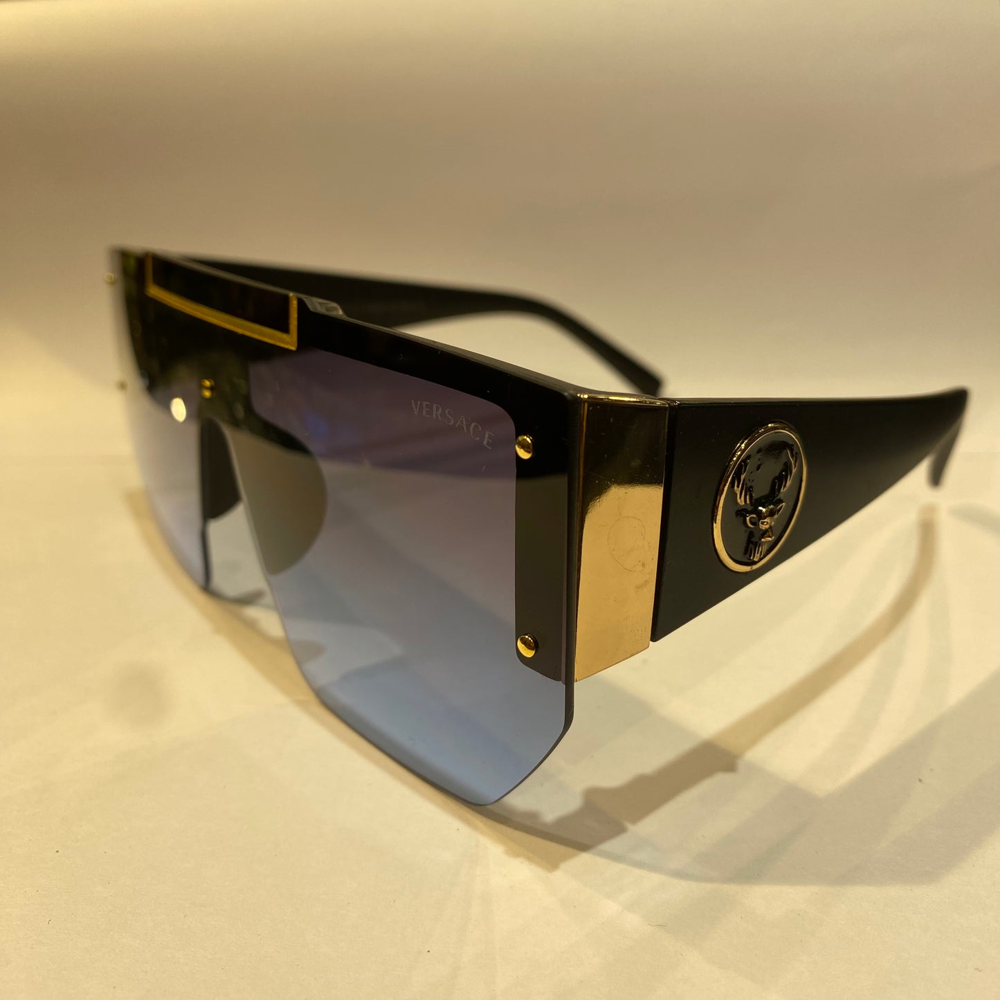 REV Matte Black Frame Blue Shade Unisex Sunglasses 6961 149 140
