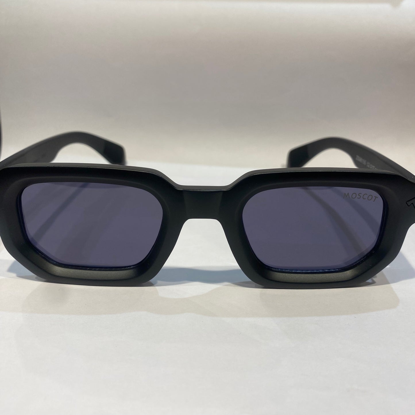 SOM Matte Black Frame Black Shade Unisex Sunglasses 98155 52 17 142