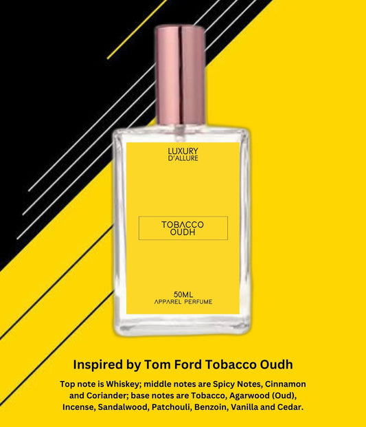 Tobacco Oudh LDA Apparel Perfume EDP 50ml