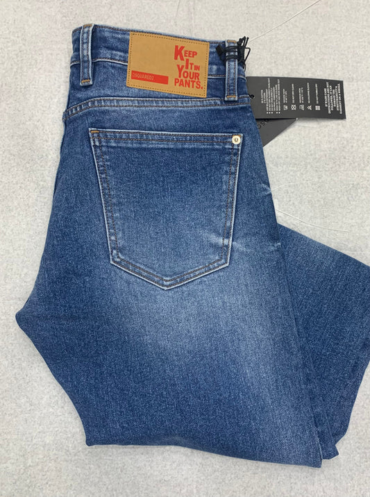 Dsquared Blue Color with Slim Fit Premium Quality Jeans 3834