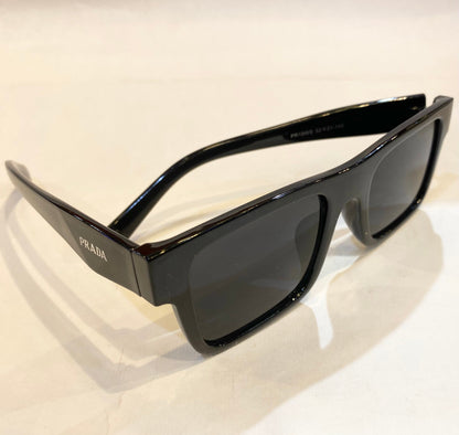 ARP Black Frame Black Shade Sunglass PR19WS 52 21-142
