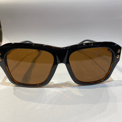 TID Brown Frame Brown Shade Unisex Sunglasses 98216 C5 56 17 145
