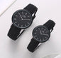 Wd Dw Black Silicon Strap Silver Black Dial Ladies Watch 990294