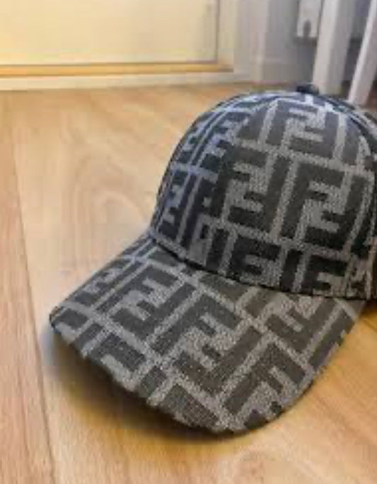 NEF FEN Brown Grey Cap FF Print Imported 987357