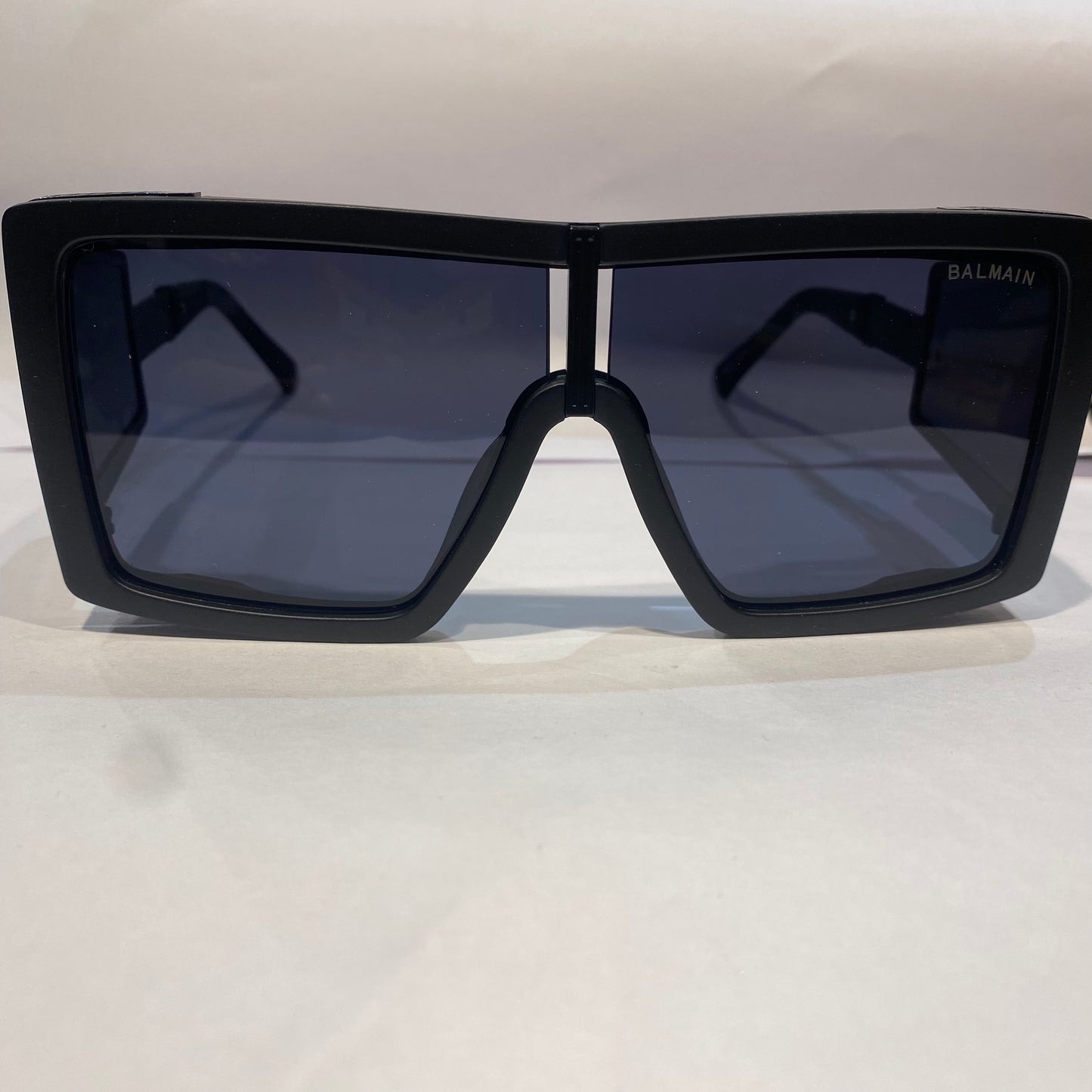 LAB Matte Black Frame Black Shade Unisex Sunglasses BPS 107F
