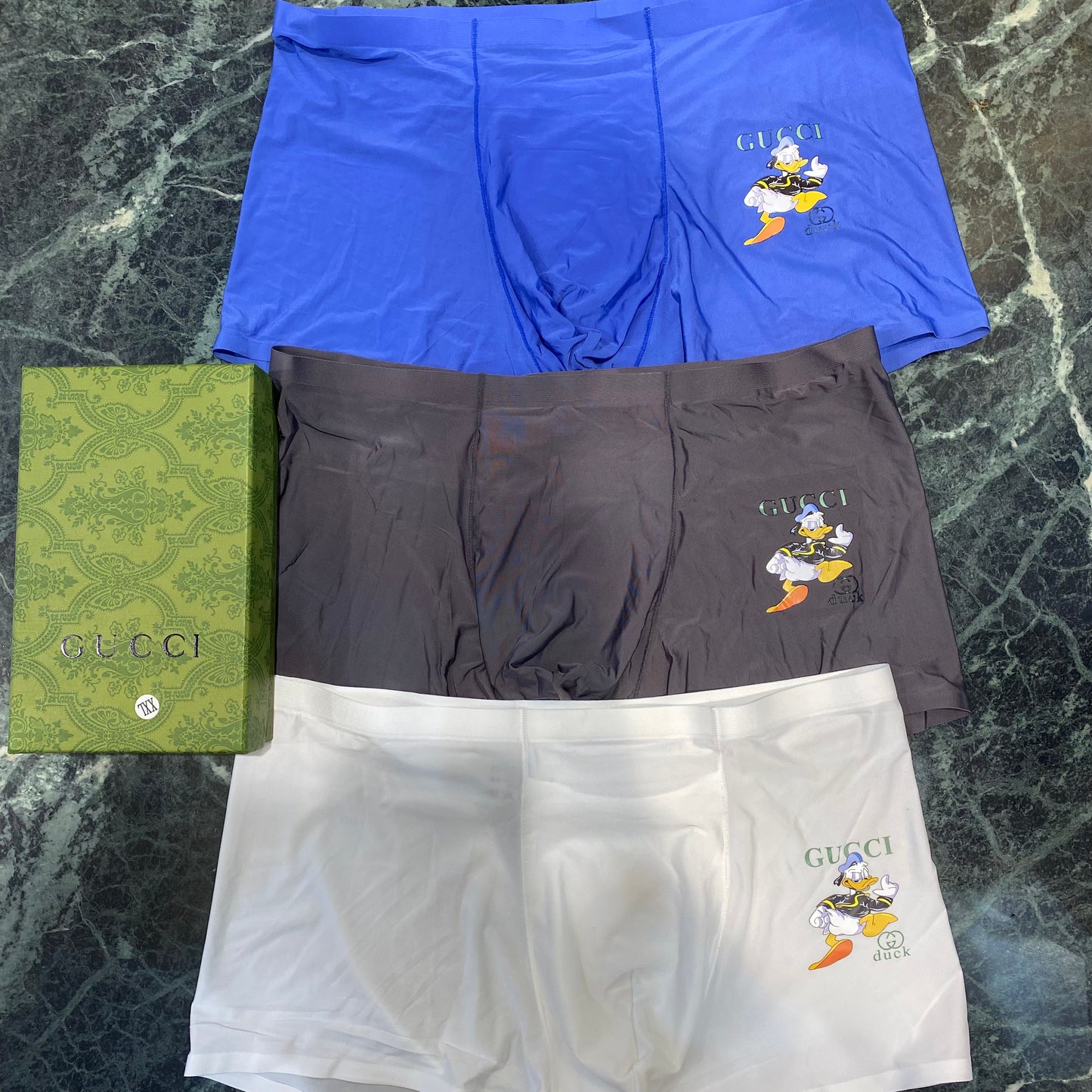 CUG GUC Imported Men’s Trunks Pack of Three 988532