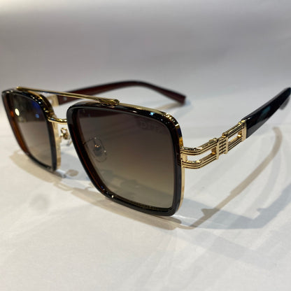 TID Copper Brown Frame Brown Shade Unisex Sunglasses 5G130 51 18 151