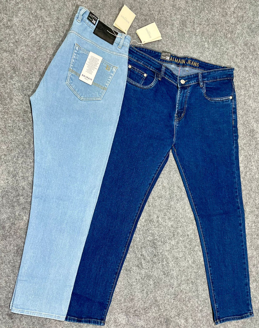 LAB Jeans Blue Colour Regular Fit 8375