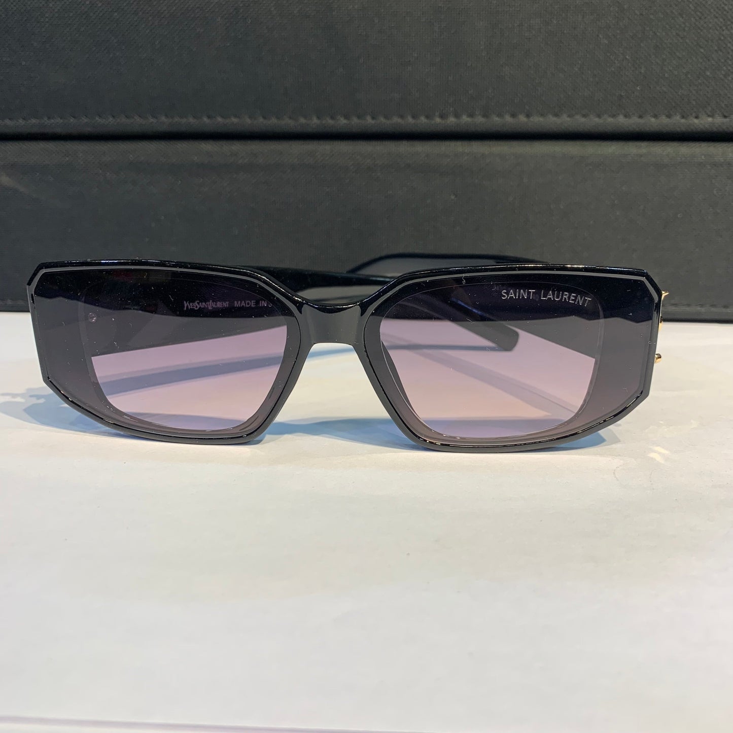 Lsy Black Frame Black Shade Unisex Sunglass 8410 50 21 140