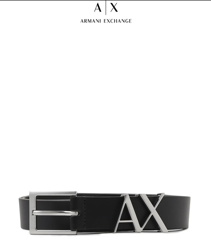 MRA ARM AIX Logo Buckle Genuine Leather Surplus Men’s Belts 989230