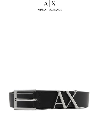 MRA ARM AIX Logo Buckle Genuine Leather Surplus Men’s Belts 989230