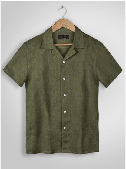 RAZ Shirt Green Colour Back Print G2004