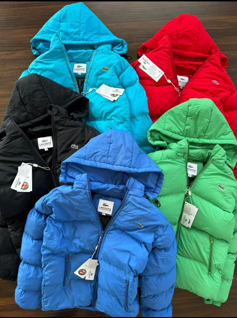 CAL Black Colour Zip Puffer Jacket 80893