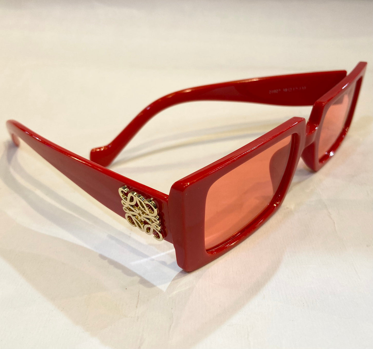 VIG Red Frame Red Shade Sunglass 21027 58 17-135