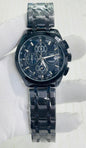 Sit Black Chain Black Dial Chrono Working Men’s Watch 989979
