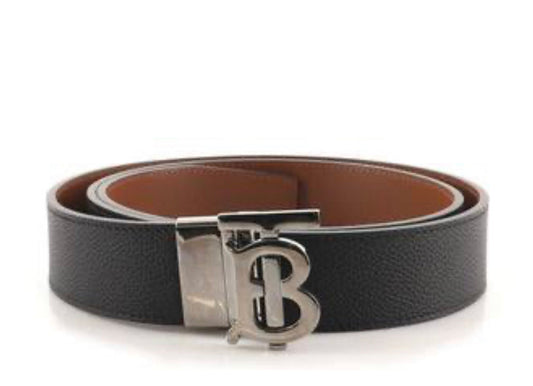 RUB Black Golden Buckle Black Leather Ladies Belt 87456