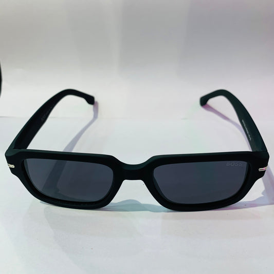 SOB Black Matte Frame Black Shade Unisex Premium Quality Sunglass 2418 53 20-143