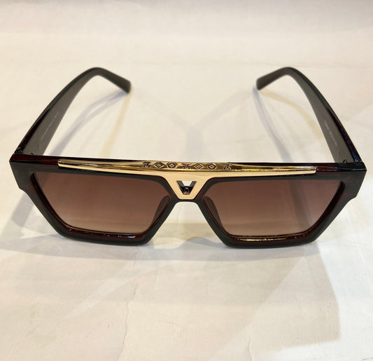 VIG Red Frame Red Shade sunglass 21027 58 17-135