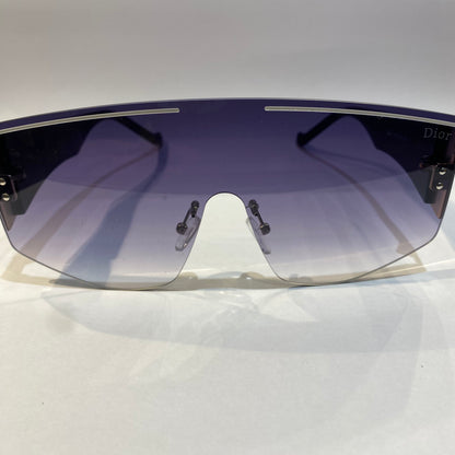 OID Frameless Smoky Black Shade Black Stick Unisex Sunglasses 21038 53 19 138