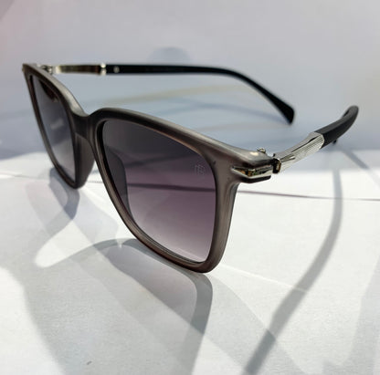 VAD Matte Grey Frame Brown Shade Premium Quality Sunglass 2409 52 20-140