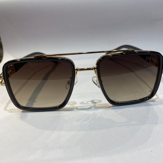 TID Copper Brown Frame Brown Shade Unisex Sunglasses 5G130 51 18 151